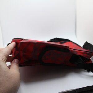 AARP Red Messenger Bag Crossbody Shoulder Bag Travel Utility‎